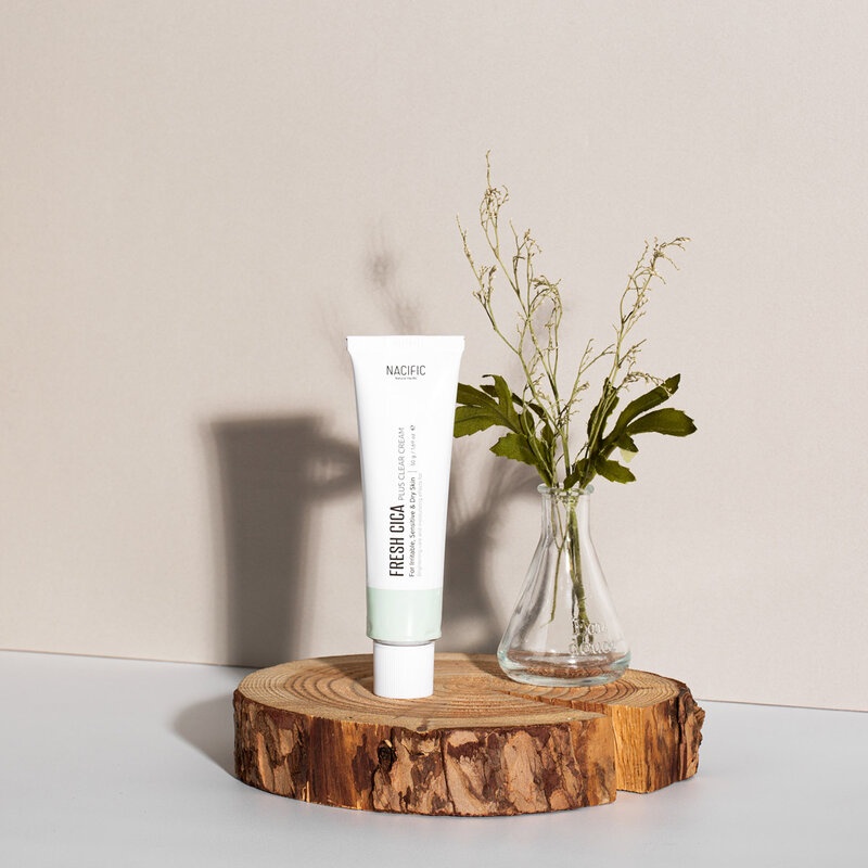 Kem Dưỡng Nacific Fresh Cica Plus Clear Cream Làm Sáng Da Dành Cho Da Mụn 50ml