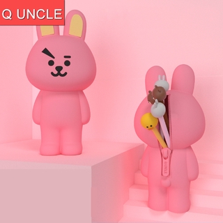 Hộp Đựng Bút Bằng Silicone In Hình Gấu Koala BT21 Ngộ Nghĩnh Đáng Yêu 2019