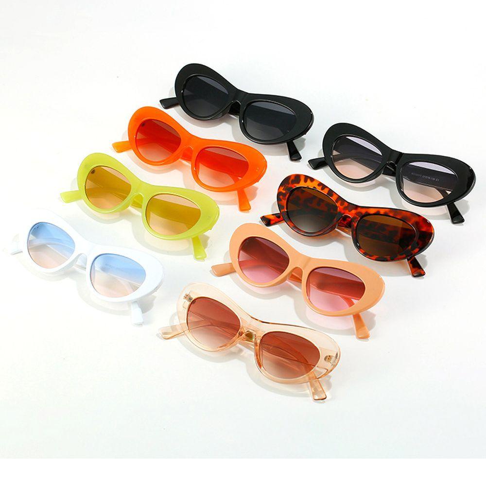 Kính Mát Mắt Mèo Chống Tia UV400 Thời Trang Retro Cho Nữ