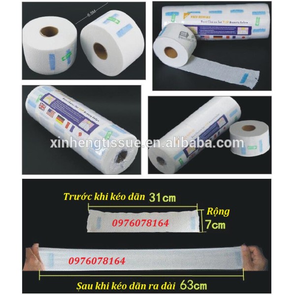 Giấy quấn cổ cắt tóc ( 1 túi 5 cuộn )