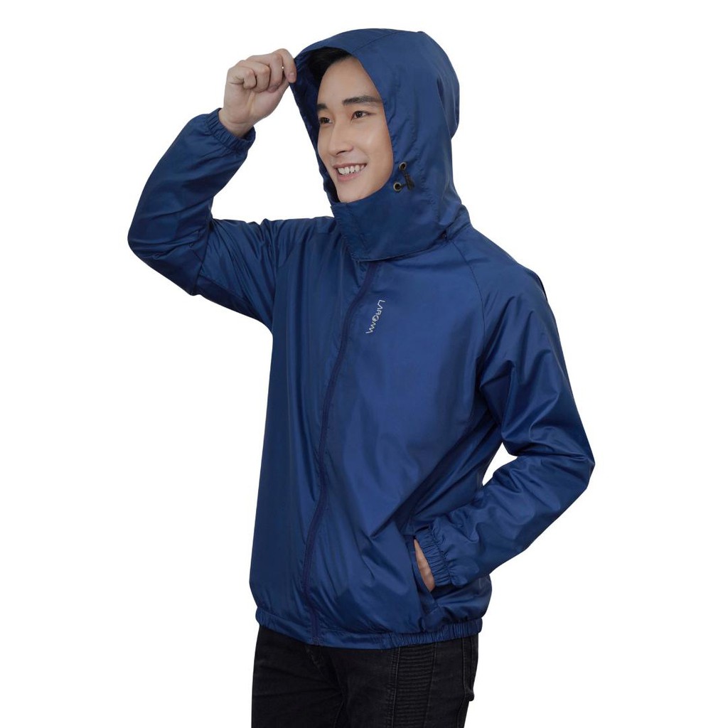 LAROMA Áo gió nam 2 | Giữ ấm - Mũ rời - 2 lớp