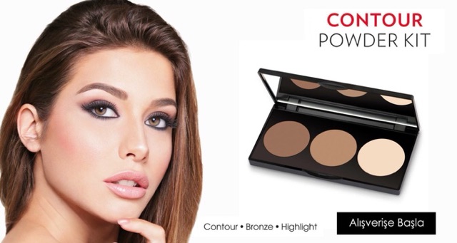 BẢNG PHẤN TẠO KHỐI GOLDEN ROSE CONTOUR POWDER KIT CHÍNH HÃNG