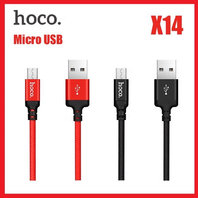 Cáp Type C Hoco X14