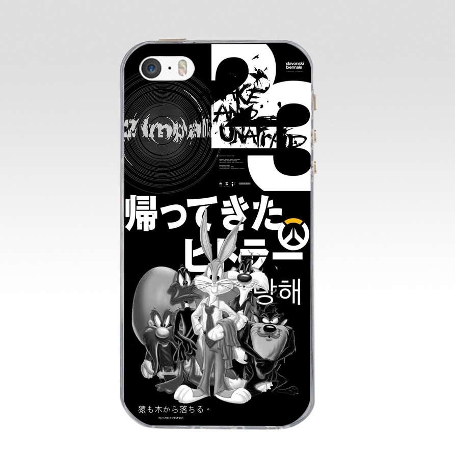 Ốp Lưng TPU Mềm In Hình Thời Trang Cho iphone 5 5s se 6 6s