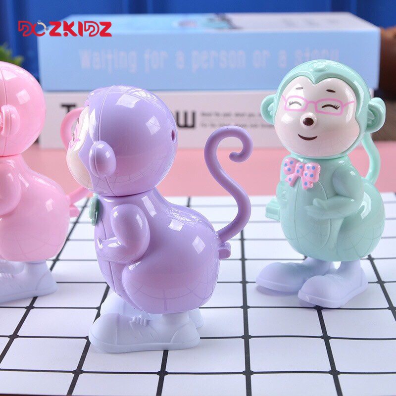 Đồ chơi con khỉ chạy cót ngộ nghĩnh cho trẻ từ 6 tháng tuổi trở lên – Dozkidz