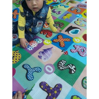 Thảm chơi 2 mặt maboshi baby 2mx2m2