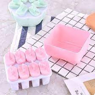Bộ Khuôn Làm Kem 8 Que Cao Cấp [Mishop]