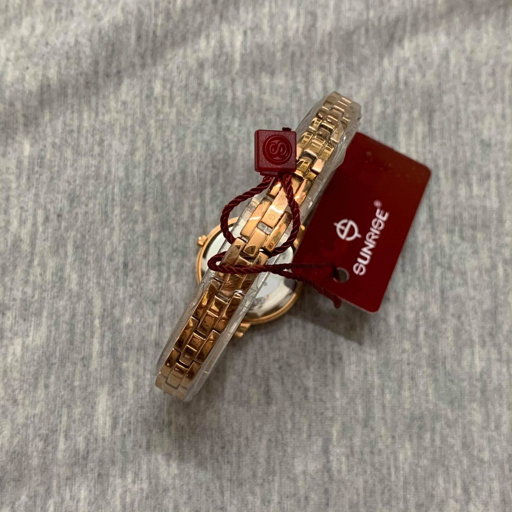 Đồng hồ Sunrise nữ chính hãng Nhật Bản L714SWA.RG - kính saphire chống trầy - bảo hà