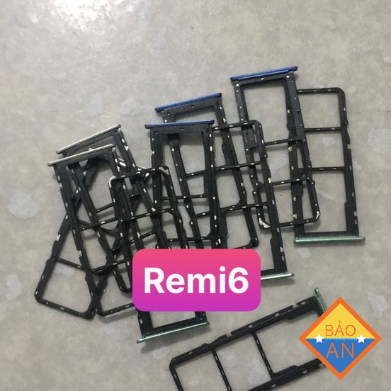 Khay Đựng Sim Realme 6 Khay Chứa Thẻ Nhớ Ổ Sim Linh Kiện Thay Thế
