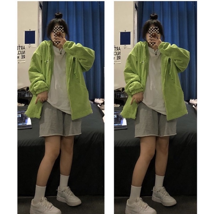 ÁO KHOÁC SỪNG CUTE TAOBAO