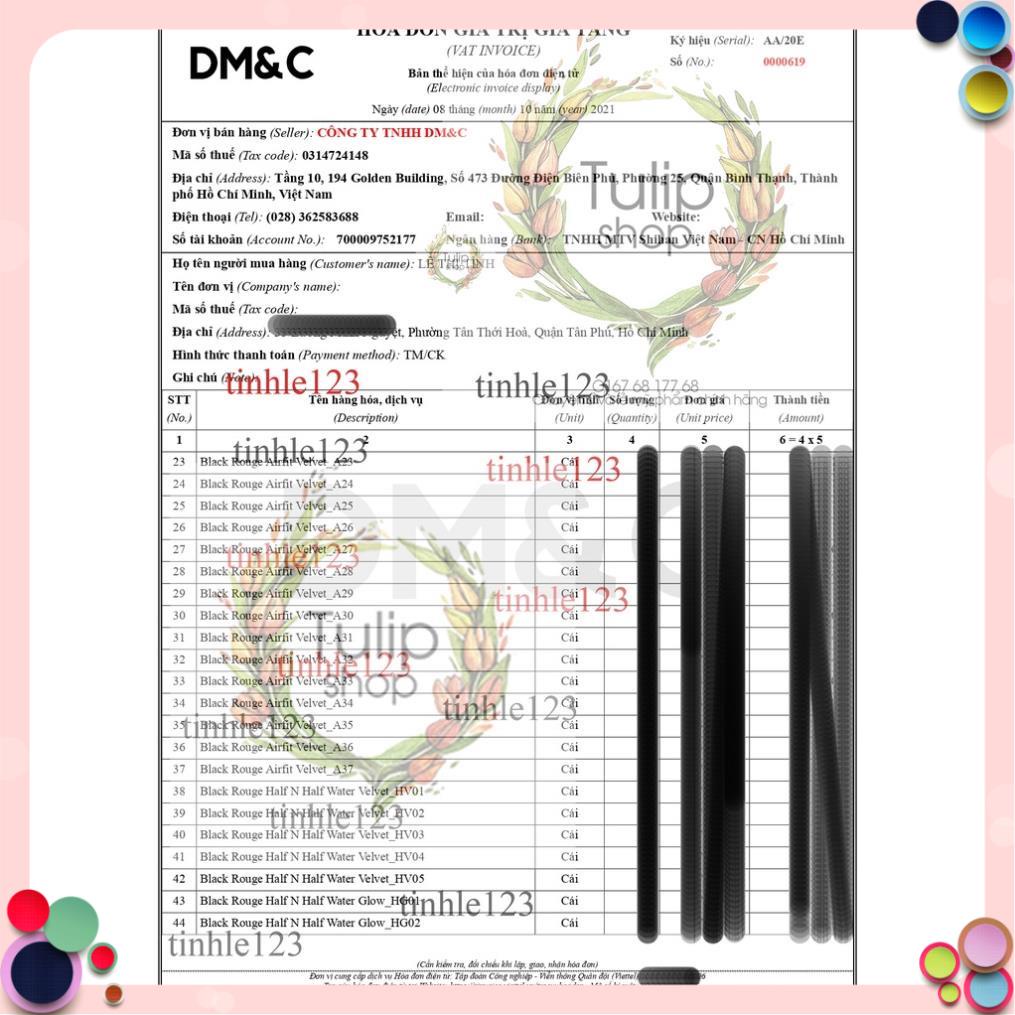 Son Kem Lì Black Rouge A12/A6/A26/A31/A32/a37/HV04/HV05/HG04_SIÊU HOT