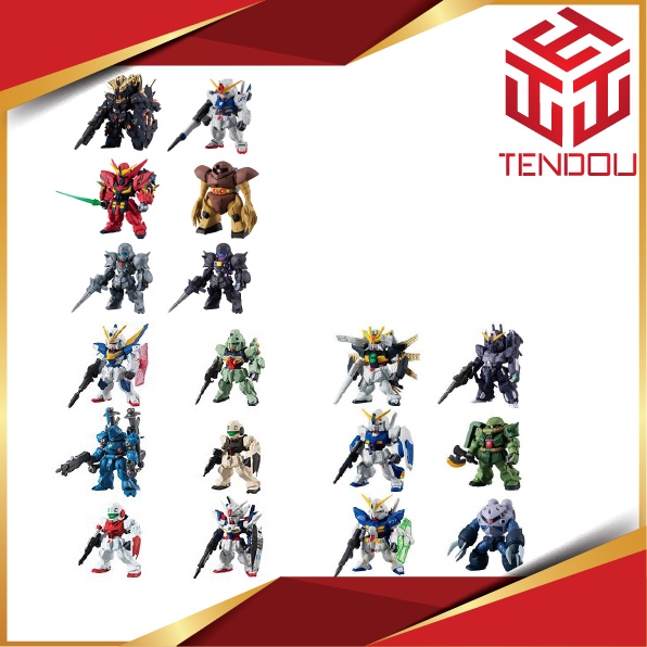 Mô Hình Nhân Vật Gundam Converge FW 16 17 18 19
