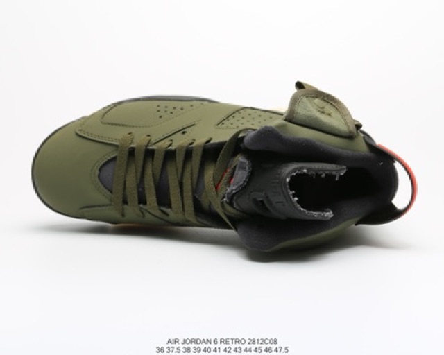 Giày Thể Thao Jordan 6 x Travis Scott