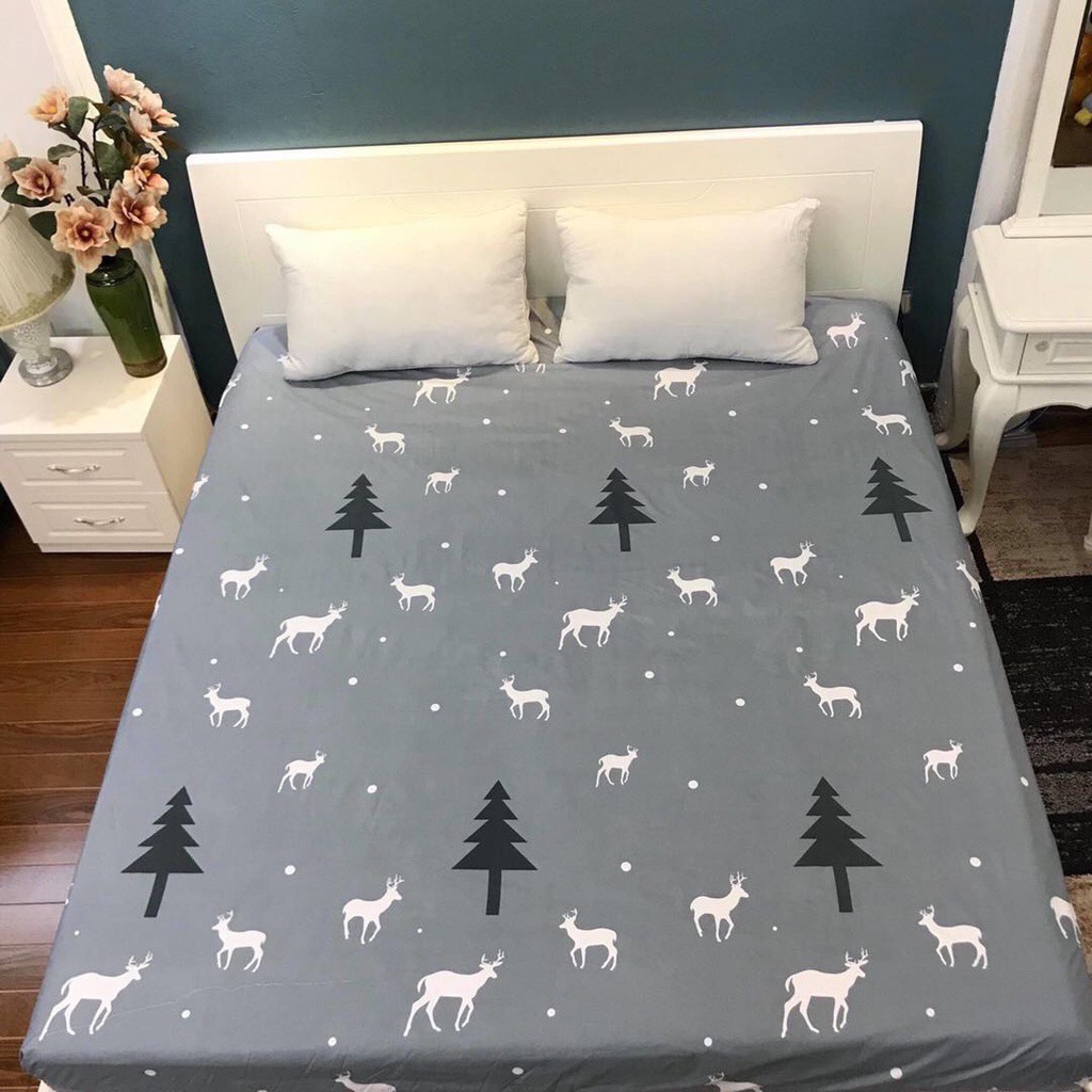 Ga chống thấm 100% Cotton kháng nước cao cấp đủ size drap giường cho bé 1m6.1M8. chống thấm nước tuyệt đối