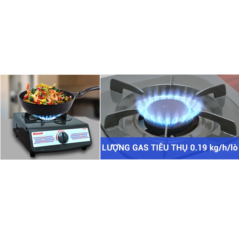 Bếp gas dương Rinnai RV-150(G) (Đen)