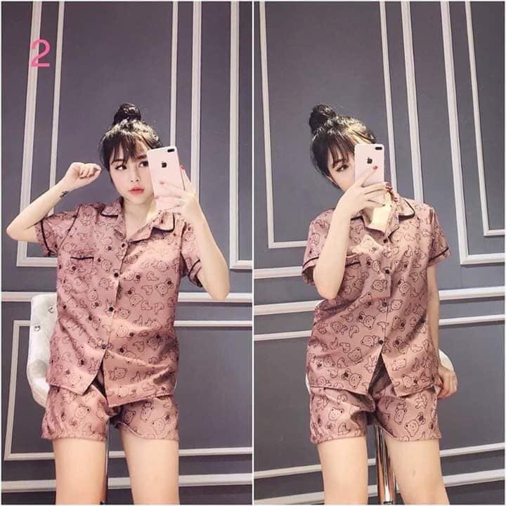 Đồ ngủ pijama nữ ngắn dễ thương