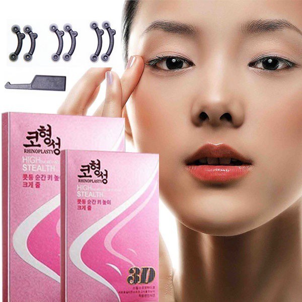 Combo 3 bộ sụn nâng mũi 3D Hàn Quốc SNM