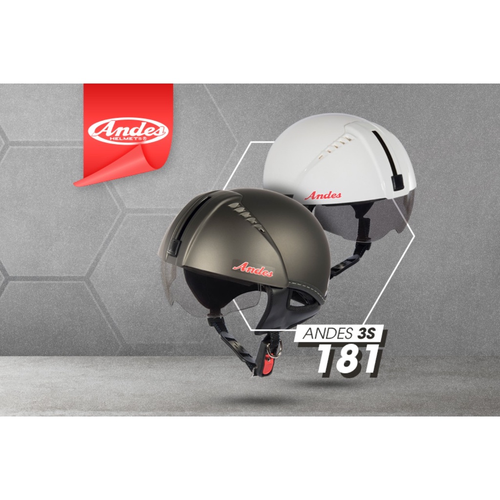 Lót thay mũ bảo hiểm 1/2 Andes 181 -108 - haly Andes