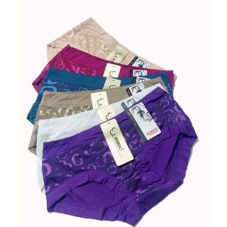 Combo 5 quần lót cotton mịn big size gấm chữ mã 1738