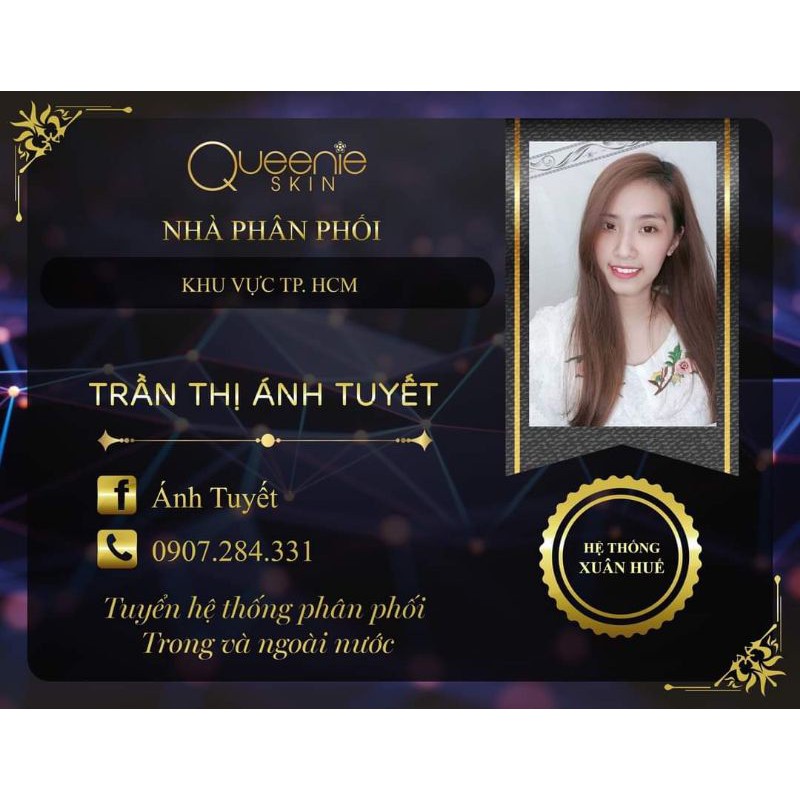 Ngậm trắng body men bia QUEENIE SKIN 350ml | BigBuy360 - bigbuy360.vn