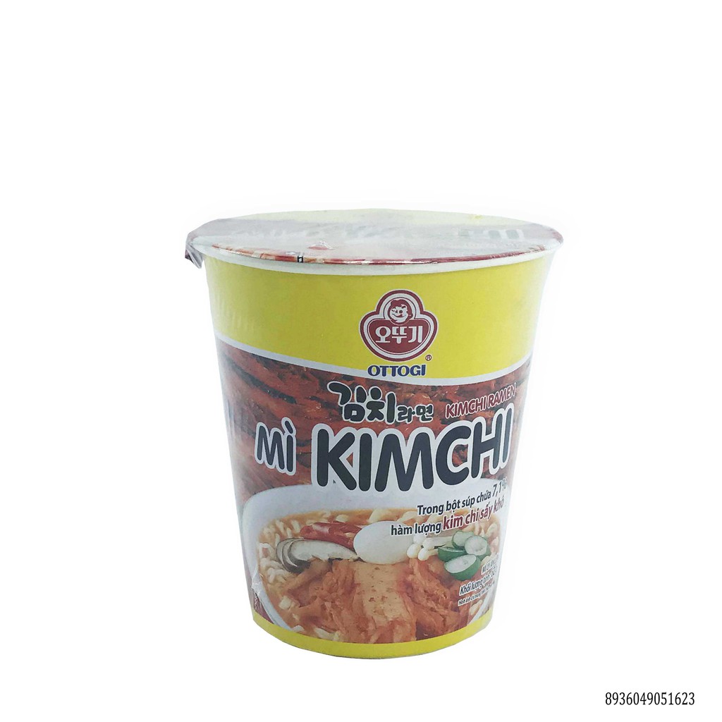 Mì Ly ăn liền - Mì ly Kim chi OTTOGI 62g