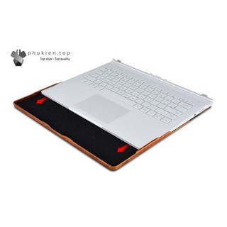 Bao da thật hàng hiệu iCarer cho SurfaceBook