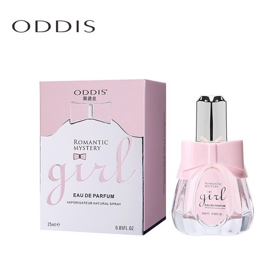Nước hoa nữ mini thơm lâu dịu nhẹ ODDIS kéo dài hương thơm quyến rũ, thanh lịch mang lại cảm giác lãng mạn NO-PN015