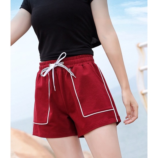 Quần Short Nữ Phối Sọc Siêu Đẹp