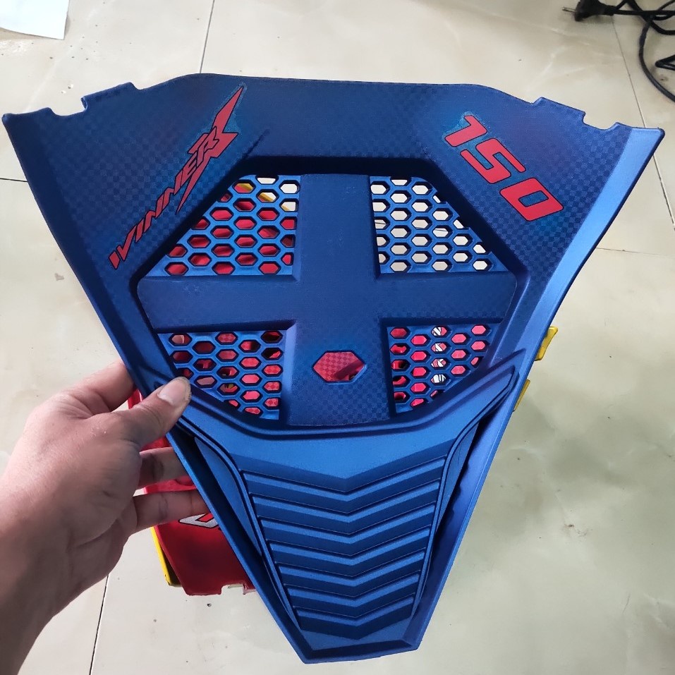 Ốp dè chắn bùn tam giác trước ex 150 - winner x loại dày đẹp chống rung lắc