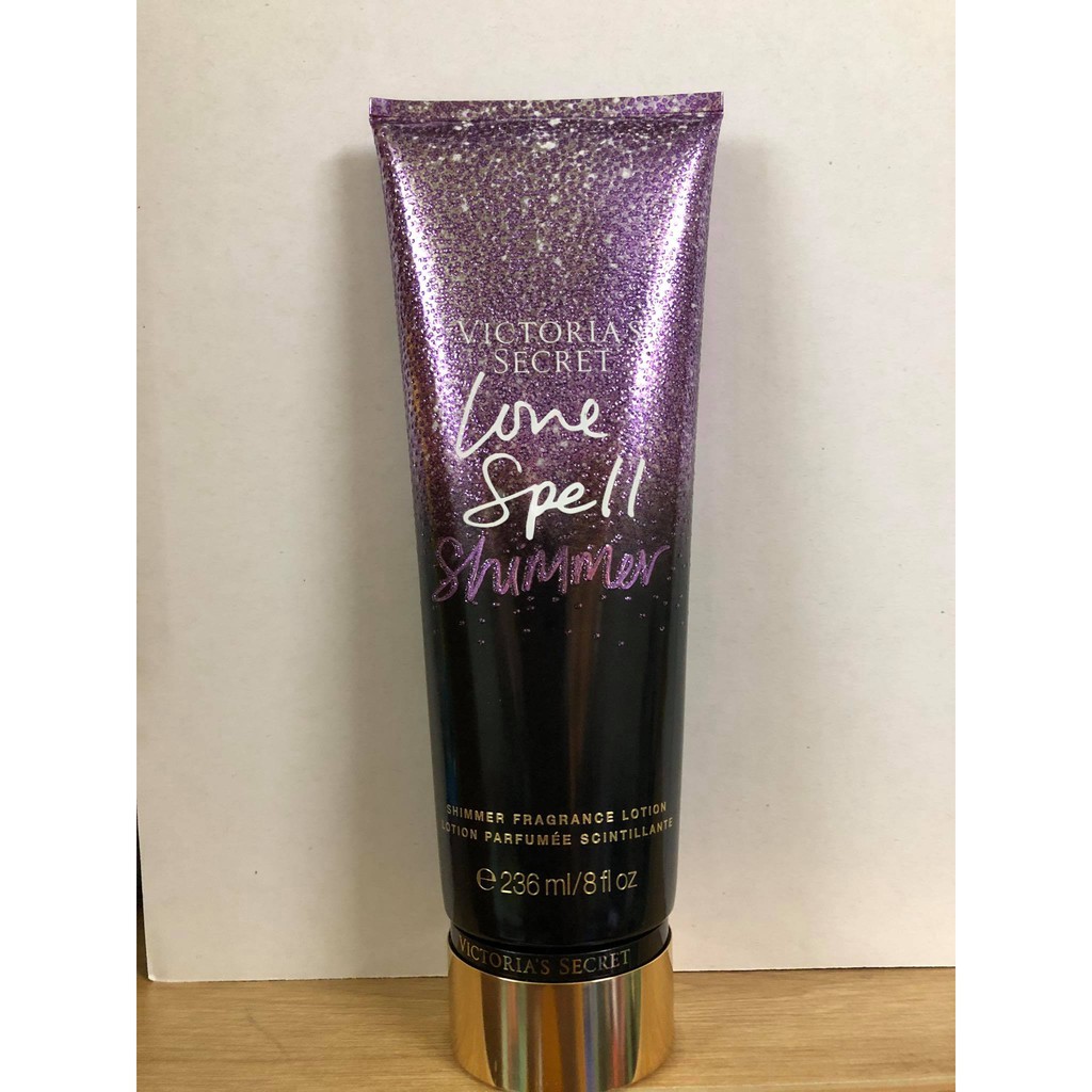 Dưỡng Thể Nước Hoa Victoria's Secret  Love Spell Shimmer  Fragrange Lotion 236ml - Mỹ
