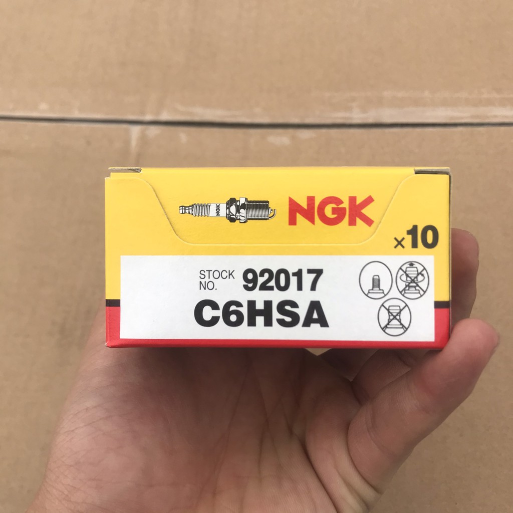 Bugi NGK 92017 C6HSA Bugi cho các loại xe số, bugi tiêu chuẩn, chính hãng.