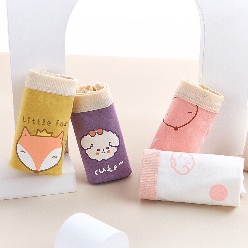 Chip đùi cho bé sét 4 quần lót bé gái size đại đồ lót trẻ em từ 9-47kg