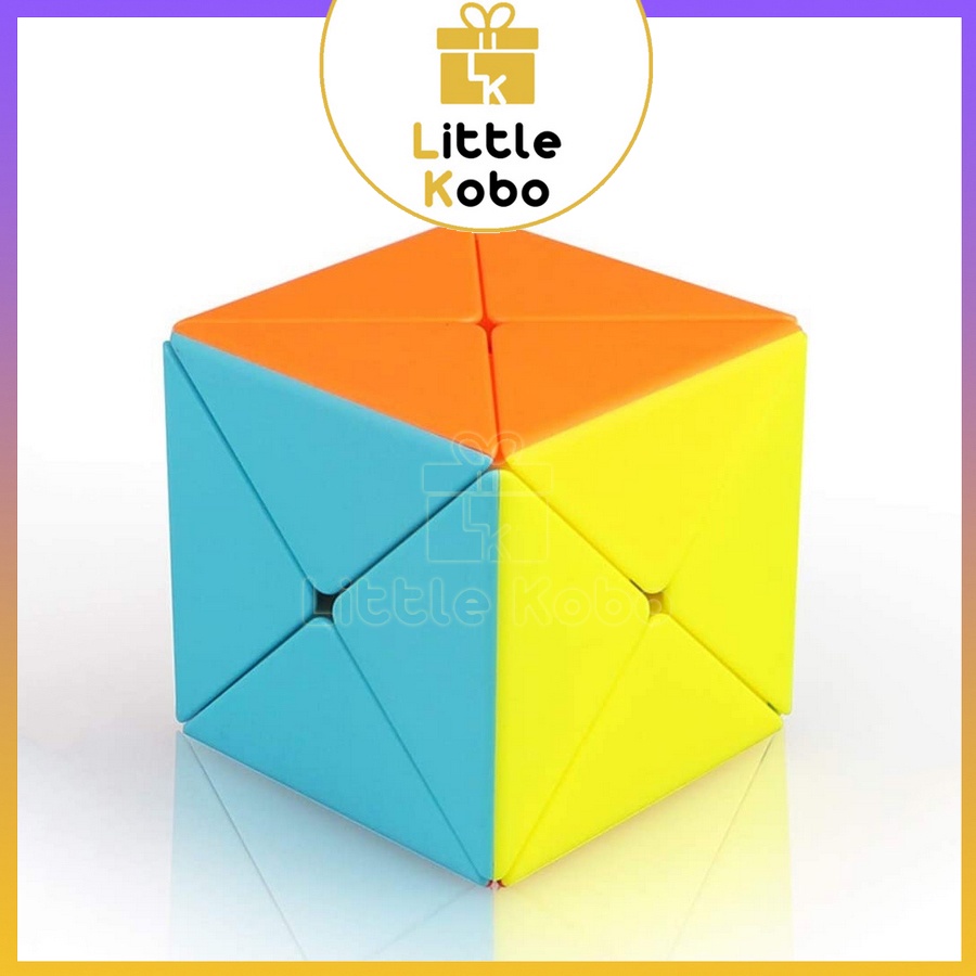 Rubik Biến Thể QiYi Dino Cube Rubic QiYi X Dino Skewb Stickerless Đồ Chơi Trí Tuệ