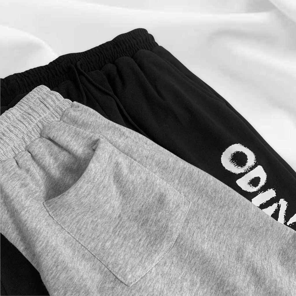 Quần nỉ ODIN CLUB, Quần dài bo gấu nam nữ unisex, Local Brand ODIN CLUB