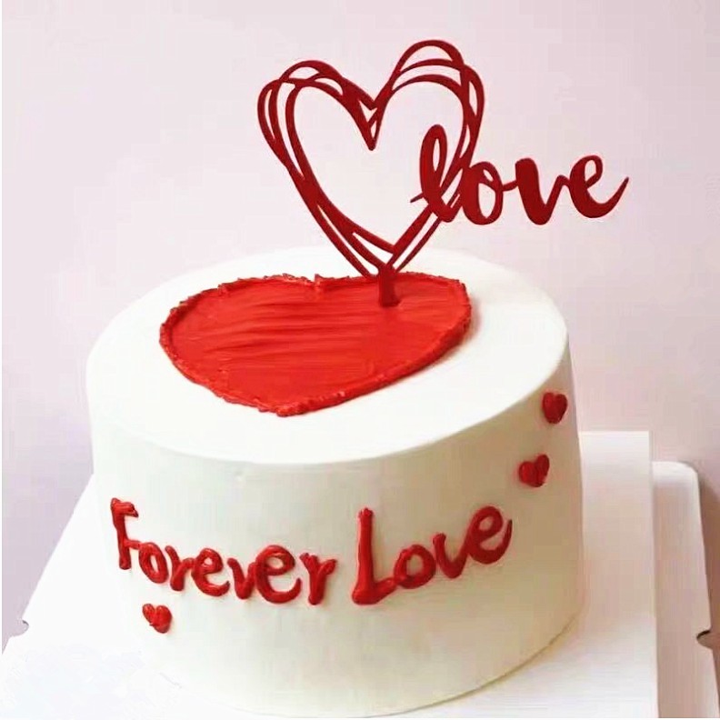 1 Thẻ Trang Trí Bánh Kem Sinh Nhật Bằng Acrylic