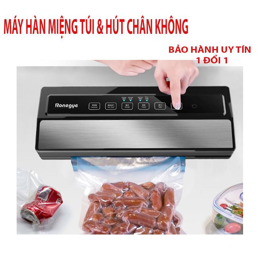 Máy hút chân không CÔNG NGHIỆP & GIA ĐÌNH công suất cực lớn, Máy hút chân không Emilya Ronegye(tặng bộ túi hút trị giá 5