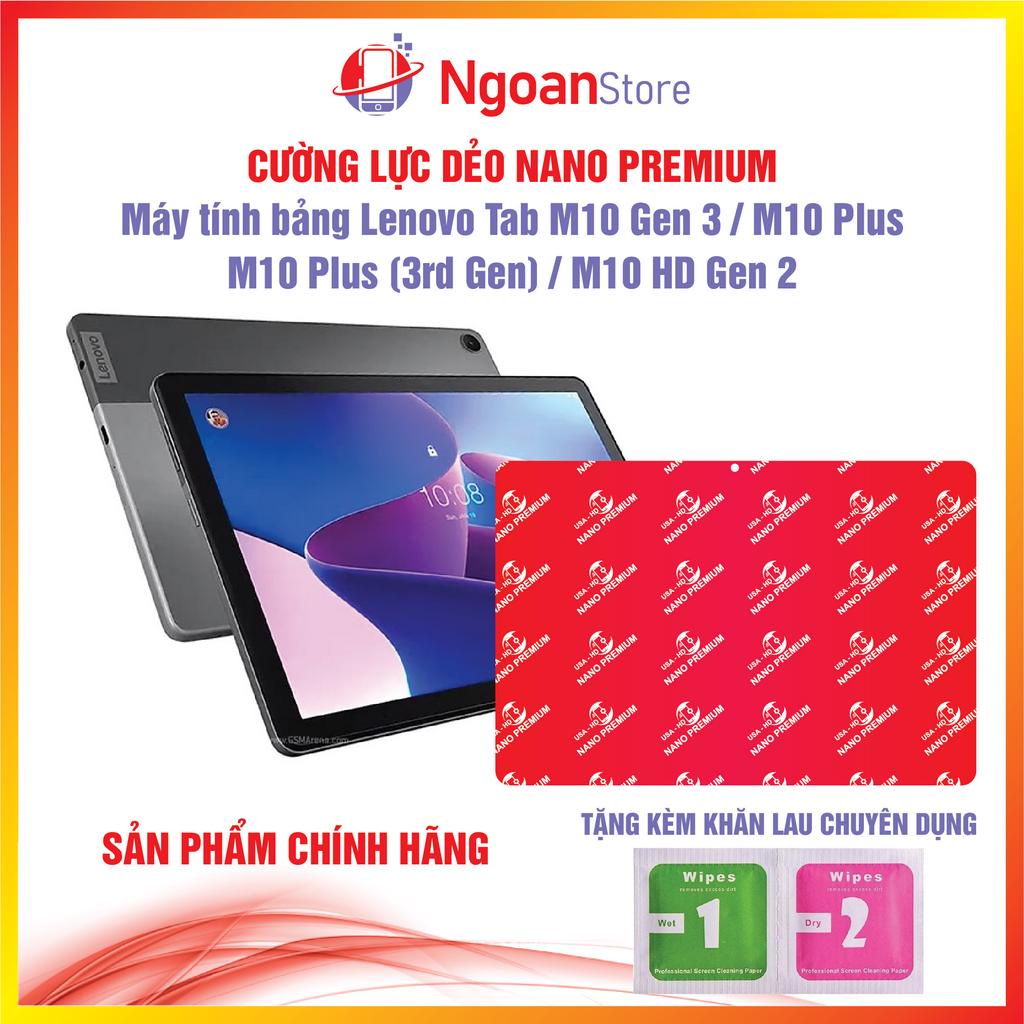Cường lực dẻo Nano cho Máy tính bảng Lenovo Tab M10 Gen 3 / M10 Plus / M10 Plus (3rd Gen) / M10 HD G