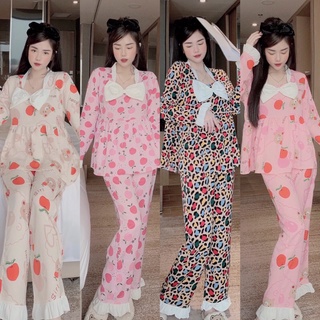 Bộ lụa Mango hàng thiết kế, chất thoáng mát, mềm mịn