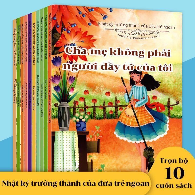 BỘ 10 QUYỂN NHẬT KÝ TRƯỞNG THÀNH