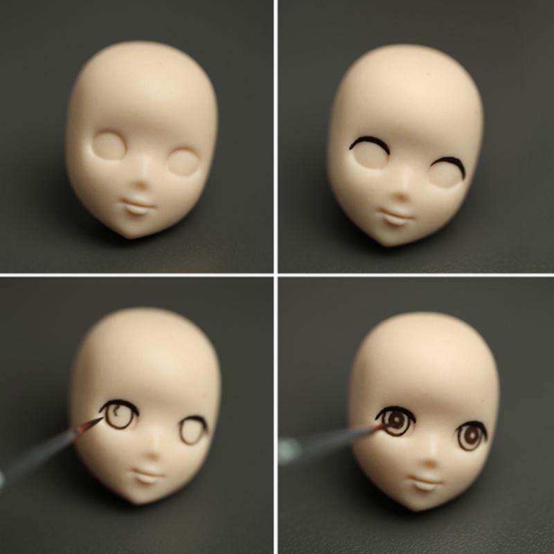 Khuôn Silicone Làm Bánh Hình Búp Bê Xinh Xắn