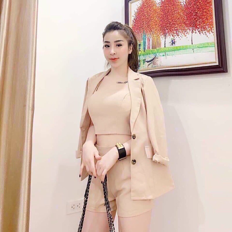 Set vest 3 món sang chảnh