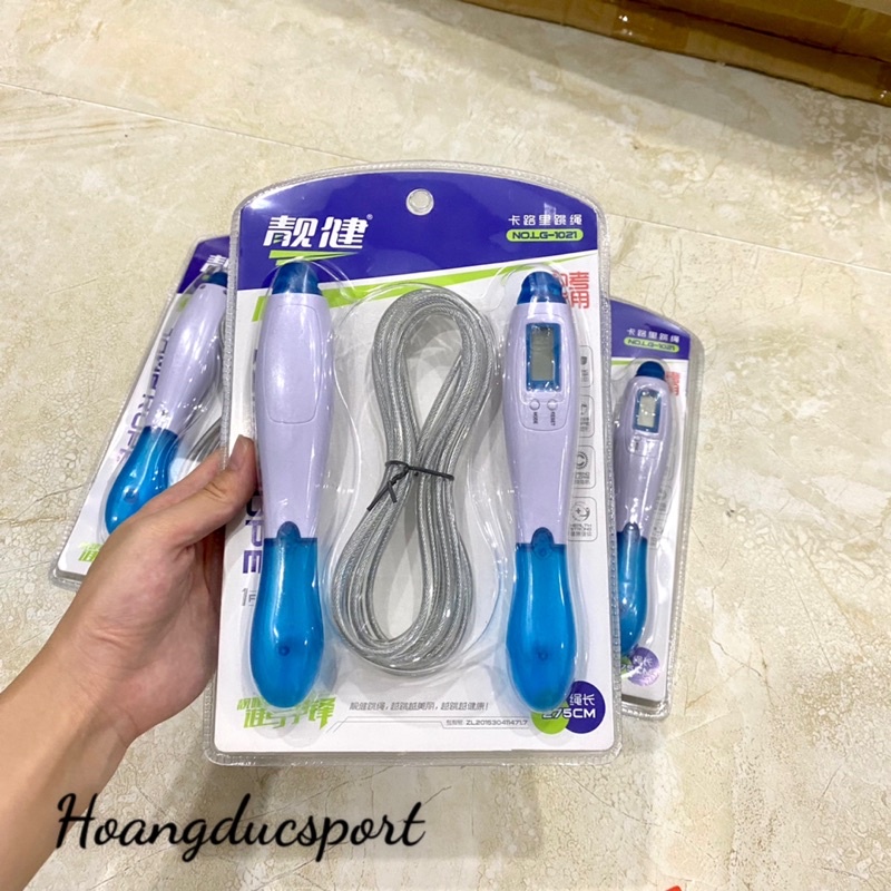 Dây nhảy Ninja có đếm số vòng nhảy - sợi cáp siêu bền