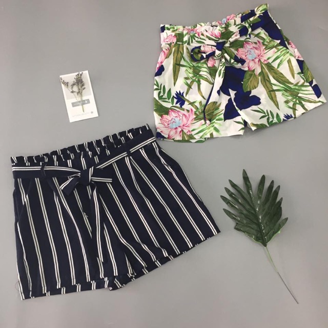 Quần shorts thắt nơ Only xuất xịn