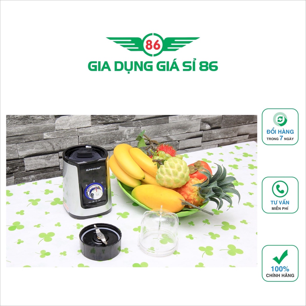 Máy xay sinh tố đa năng Sunhouse SHD5322- hàng chính hãng