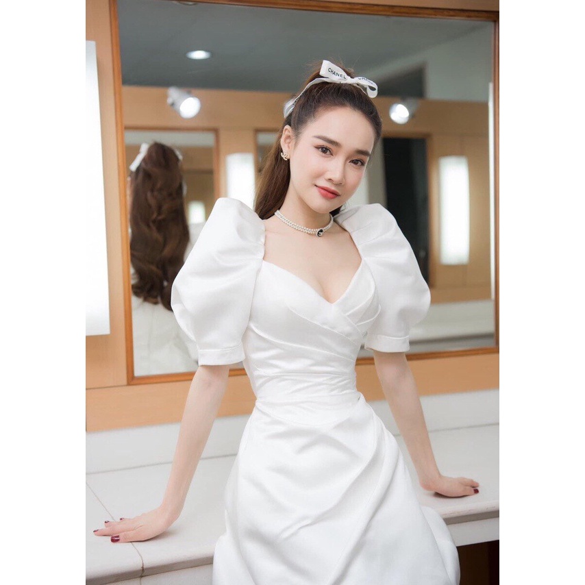 Đầm chữ A thiết kế cao cấp