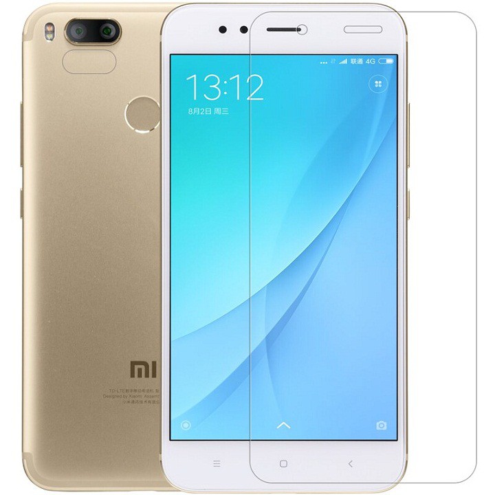 Miếng dán kính cường lực cho Xiaomi Mi A1 / Mi 5X hiệu HBO (Cứng 9H, mỏng 0.3mm, chống vân tay) - Hàng chính hãng