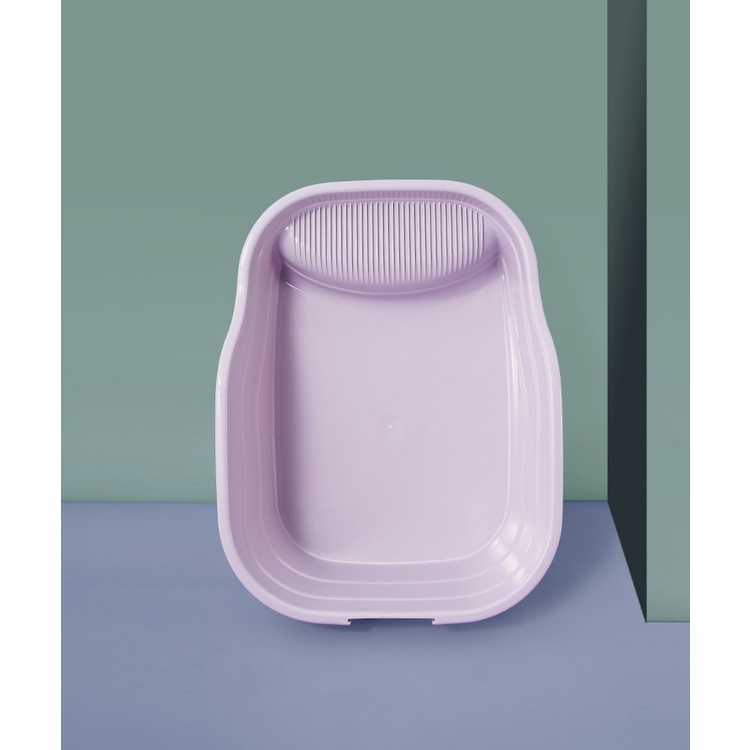 Khay vệ sinh cho mèo hình chữ nhật kèm xẻng