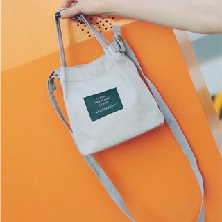 Túi vải living traveling share cá tính - m205