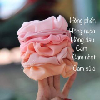 🌸🌸 Dây cột tóc mẫu #Scrunchies vải Chiffon 💖
