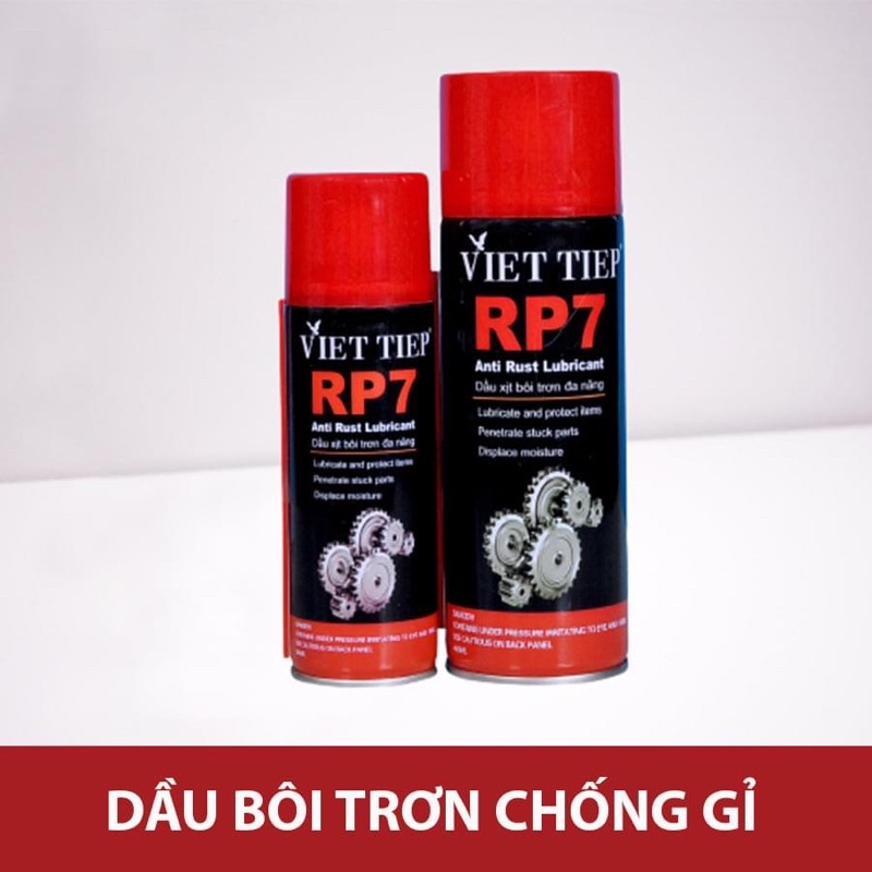 RP7 VIET TIEP 450ml, Xịt Bôi Trơn Và Bảo Vệ Thiết Bị Chống Rỉ Sét.